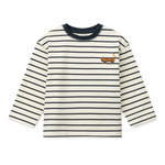 Liewood Koszulka dziecięca z długim rękawem Tyler Y/D stripe Classic Navy / creme de la creme