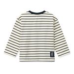 Liewood Koszulka dziecięca z długim rękawem Tyler Y/D stripe Classic Navy / creme de la creme