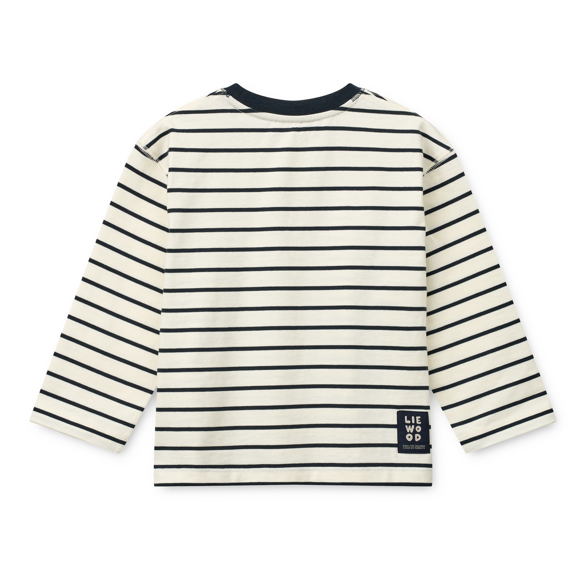 Liewood Koszulka dziecięca z długim rękawem Tyler Y/D stripe Classic Navy / creme de la creme
