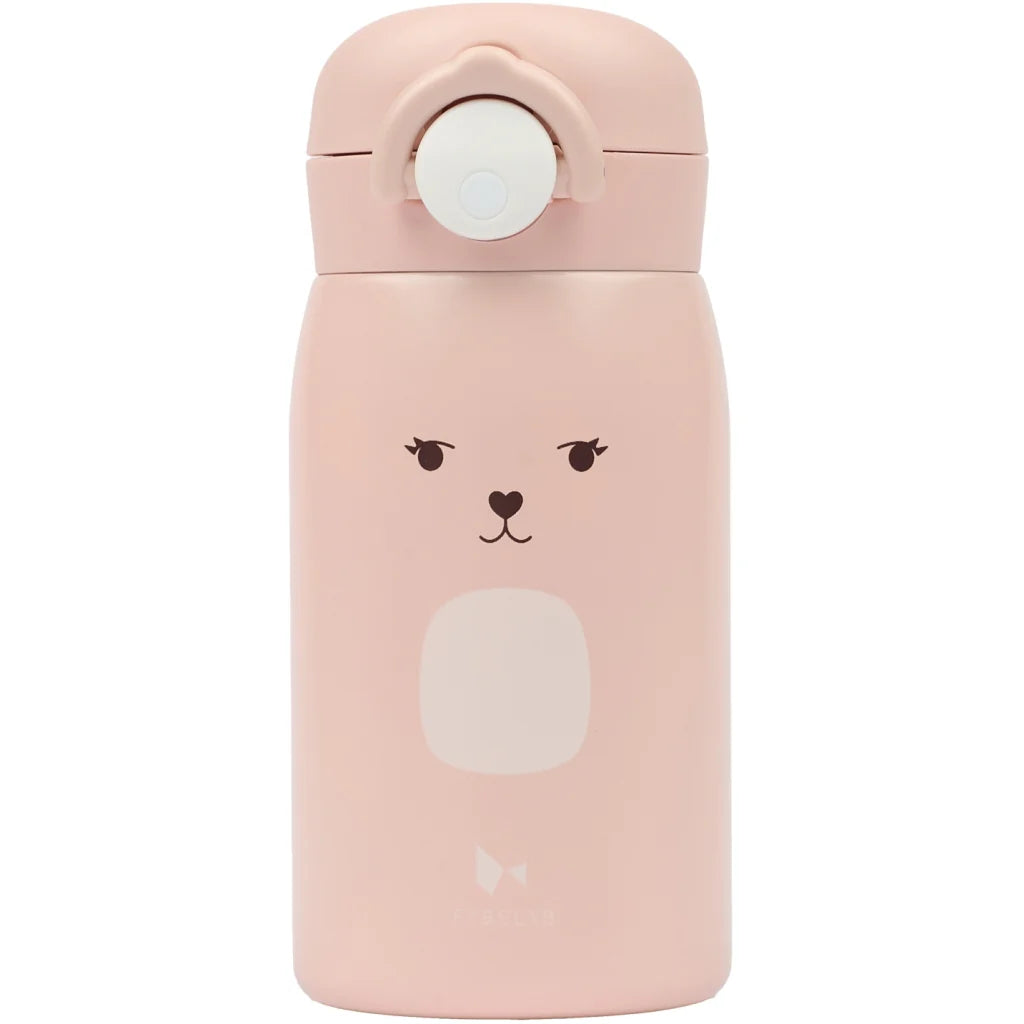 Fabelab Butelka termiczna dla dzieci mała Bunny Old Rose