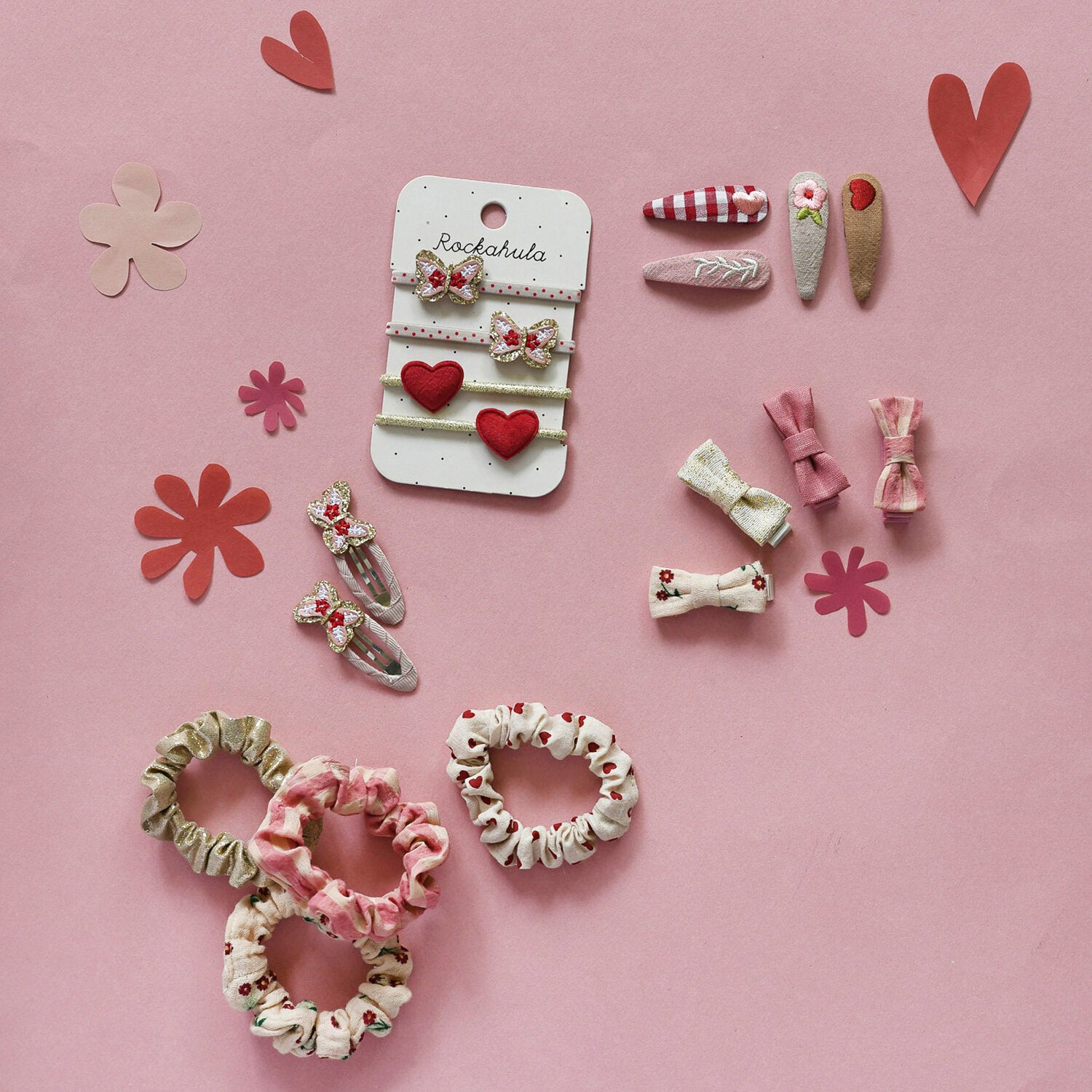 Rockahula Spinki do włosów dla dziewczynki Folksy Butterfly