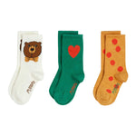 Mini Rodini Skarpetki dla dzieci Bear 3-pack
