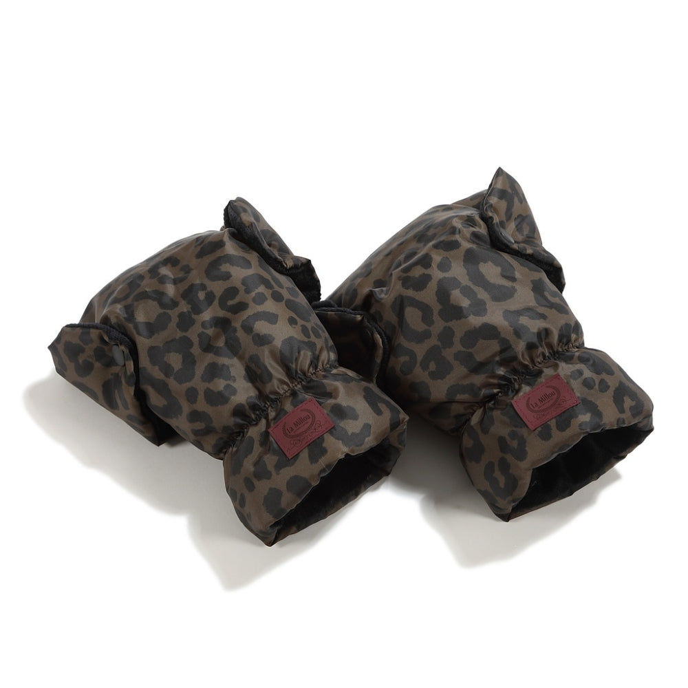 La Millou Rękawice do wózka Ortalion Leopard Choco