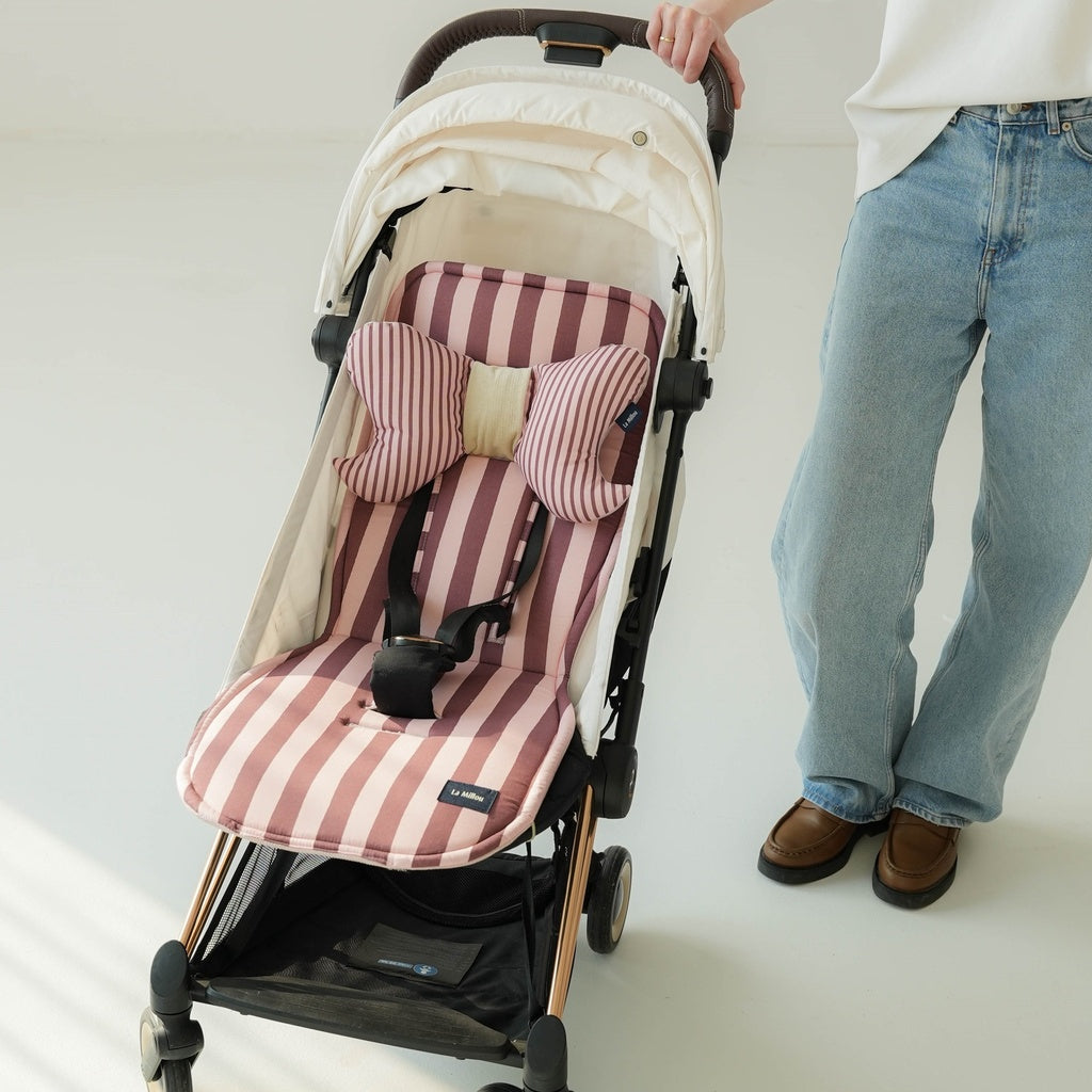 La Millou Zestaw spacerowy STRIPES PINK