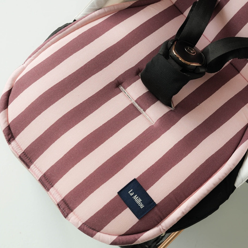 La Millou Zestaw spacerowy STRIPES PINK