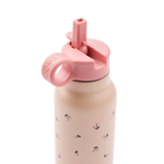 Liewood Bidon dziecięcy Falk Mini Cherry heart / Rosey 350ml