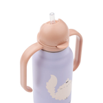 Liewood Bidon dziecięc Kimmie Cat / Warm lilac 250ml