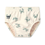 Liewood Kąpielówki dla niemowląt Anthony Baby Printed Swim Pants Crab Sandy rozmiar 86