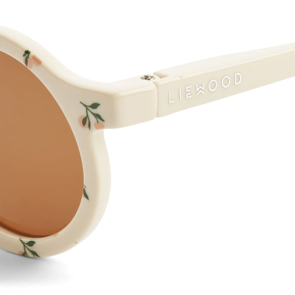 Liewood Okulary przeciwsłoneczne dla dzieci Darla Peach Sea shell 1-3 lat