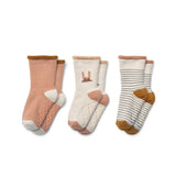 Liewood Skarpetki dla dzieci Eloy Baby Socks 3-Pack Bunny / Sandy mix