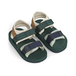 Liewood Sandały dziecięce Monty Strap Sandals Hunter Green Mix rozmiar 30