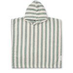 Liewood Ponczo kąpielowe dla dzieci Koi Terry Peppermint / creme de la creme