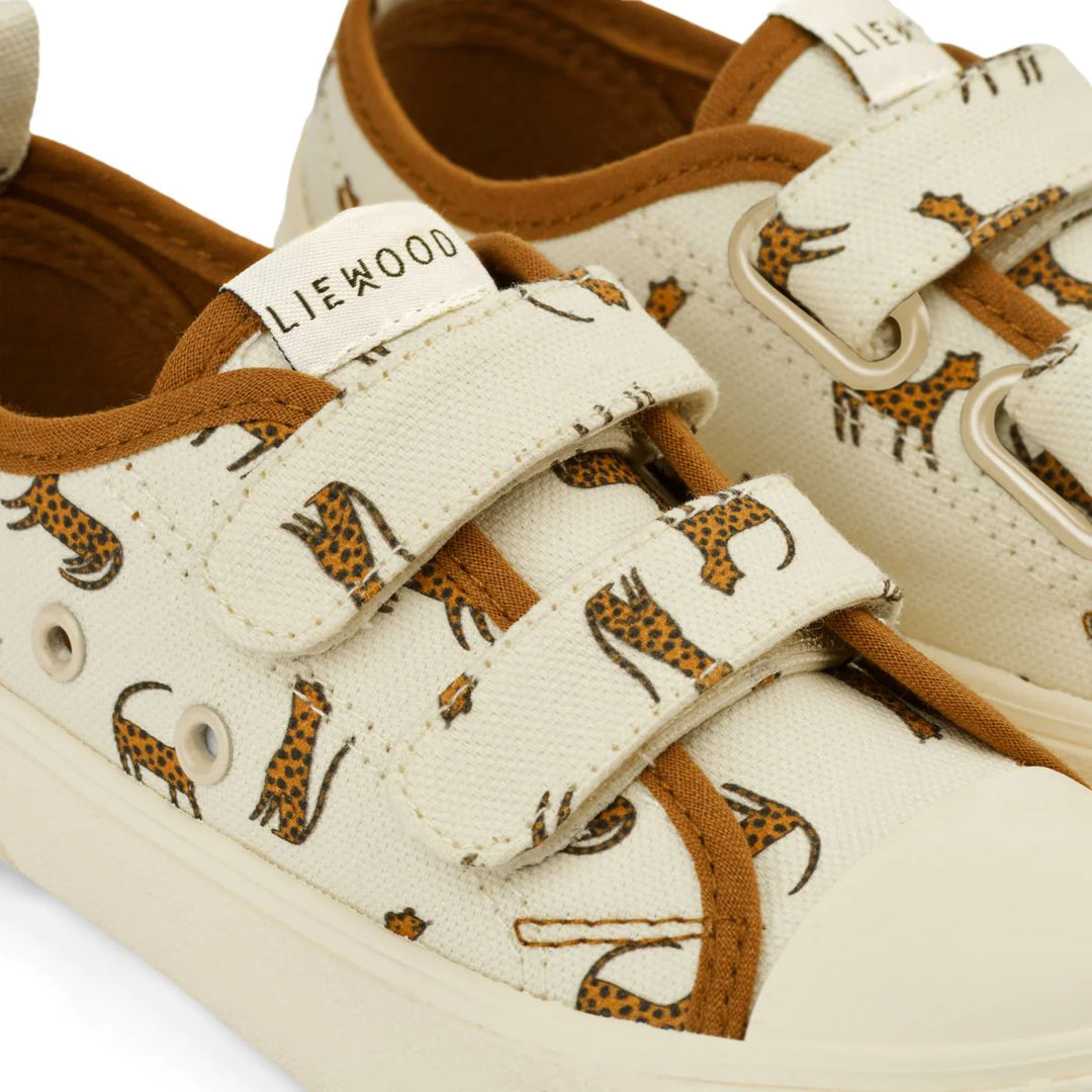 Liewood Trampki dla dzieci Kim Sneakers Leopard Sandy rozmiar 28