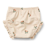 Liewood Kąpielówki dla niemowląt majtki kąpielowe Mila Baby Printed Swim Pants Peach Sea shell rozmiar 80