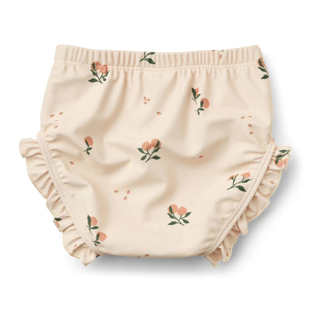 Liewood Kąpielówki dla niemowląt majtki kąpielowe Mila Baby Printed Swim Pants Peach Sea shell rozmiar 86