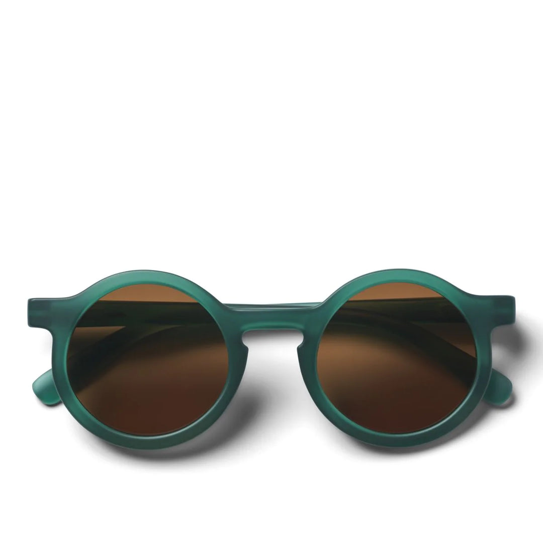 Liewood Okulary przeciwsłoneczne dla dzieci Darla Garden green 4-10 lat