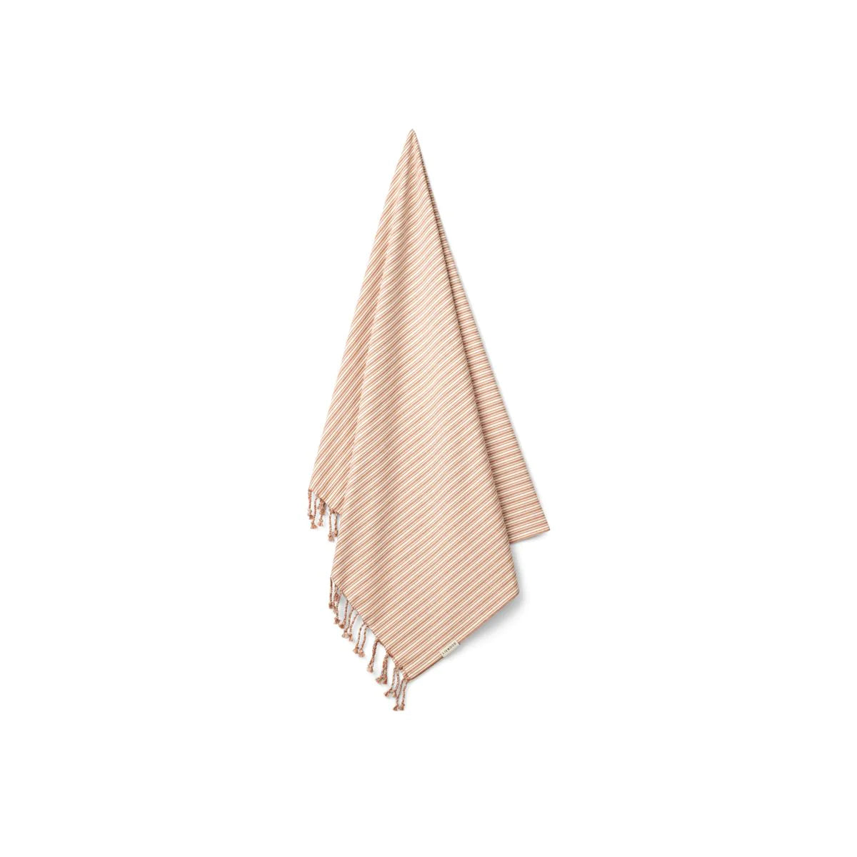 Liewood Ręcznik plażowy dla dzieci Mona Beach Towel YD stripe Tuscany rose Creme de la creme