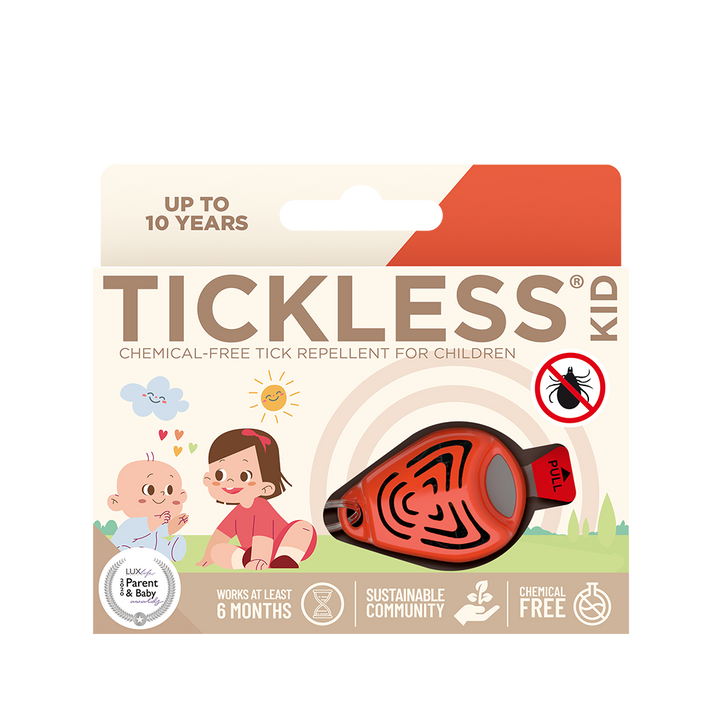 Tickless Kid Orange Urządzenie chroniące przed kleszczami