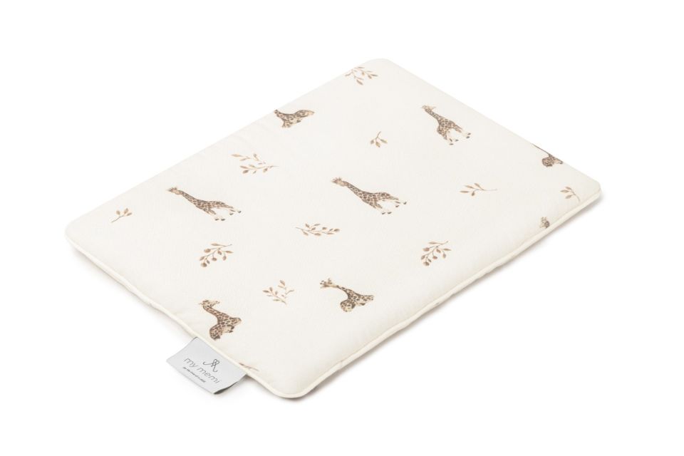 Memi Bambusowa poduszka dla niemowlaka Giraffes