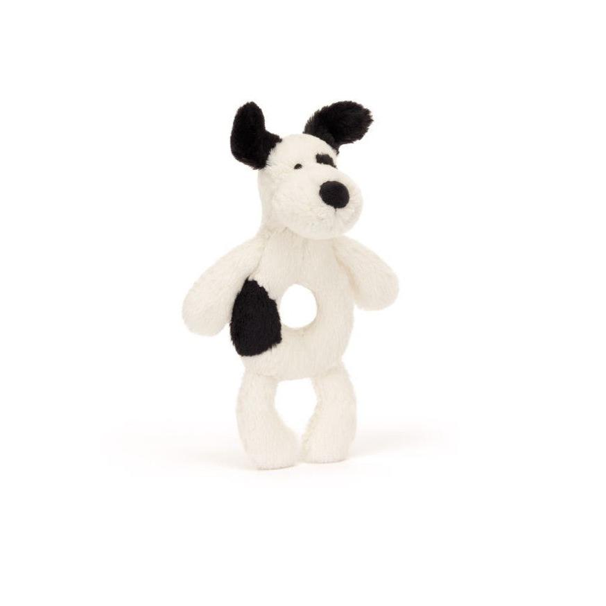 Jellycat Grzechotka dla niemowlaka łaciaty Piesek 18 cm