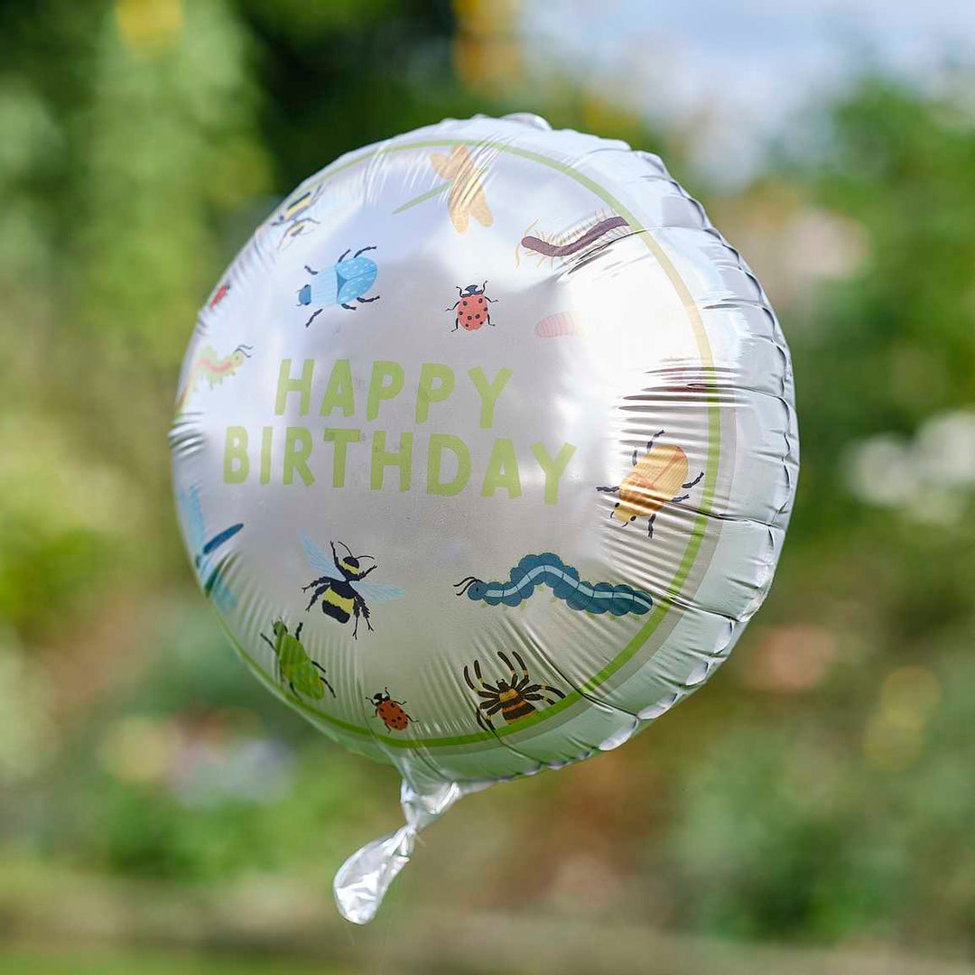 Gingerray Balon urodzinowy Happy Birthday Bugs Foil Balloon