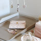 Cam Cam Copenhagen Mata do przewijania pikowana Classic Stripes Rose