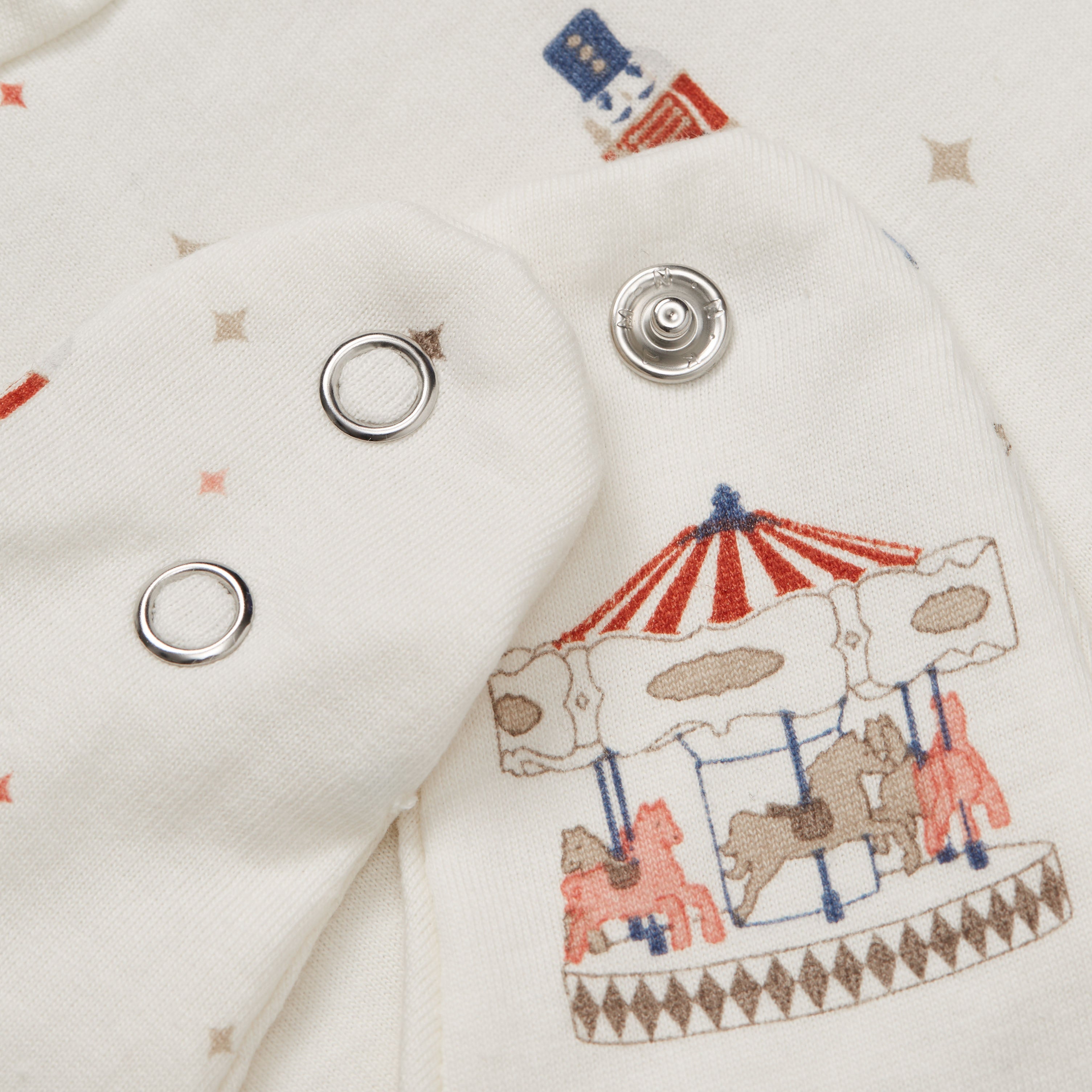 Cam Cam Copenhagen Śliniaczki niemowlęce typu Bandana 2-pak Vintage Toys