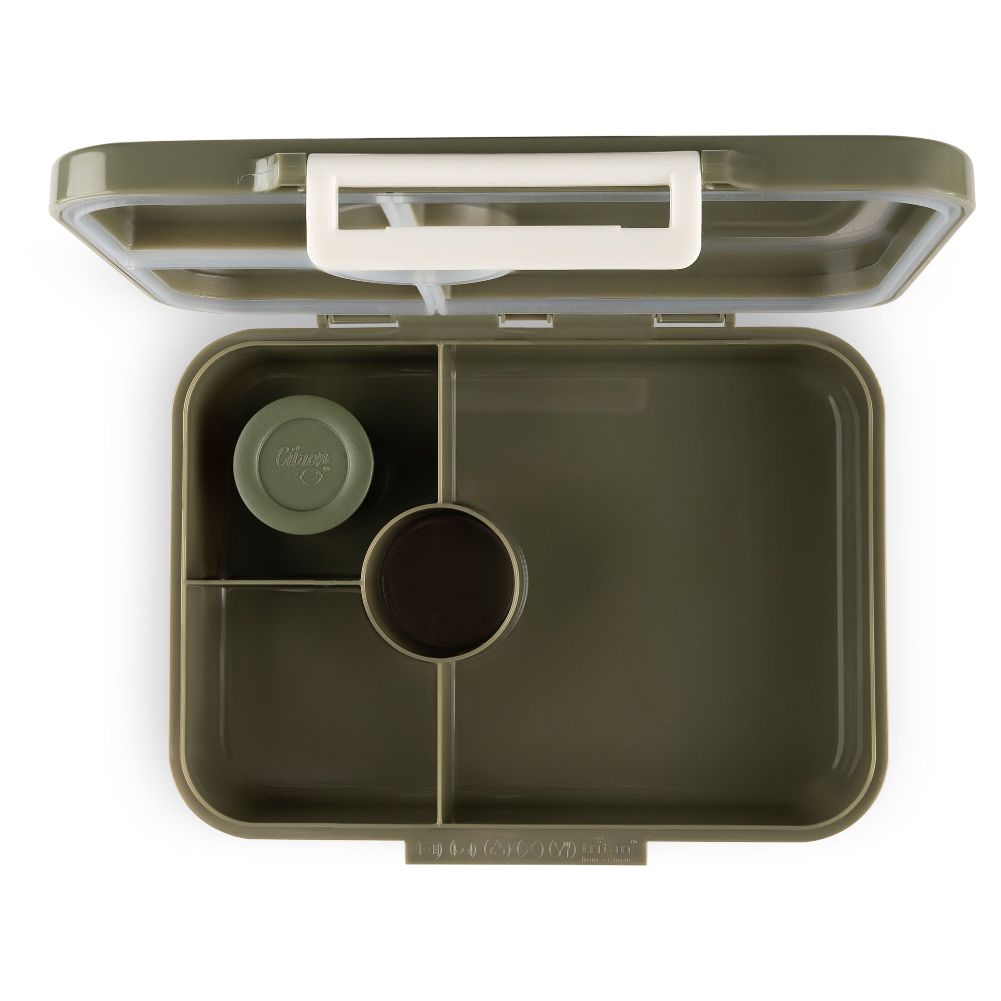 Citron LunchBox dla dziecka Prostokątny Olive Green