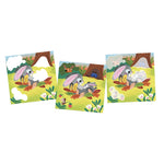 Janod Zestaw kreatywny kolorowanka wodna wielorazowa Urocze zwierzątka