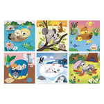 Janod Zestaw kreatywny kolorowanka wodna wielorazowa Urocze zwierzątka