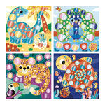 Janod Zestaw kreatywny okrągłe naklejki metaliczne My arts & crafts