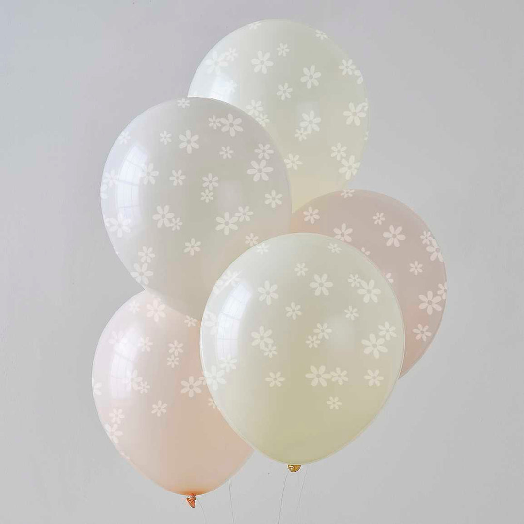 Gingerray Balony lateksowe Daisy Balloon Bundle