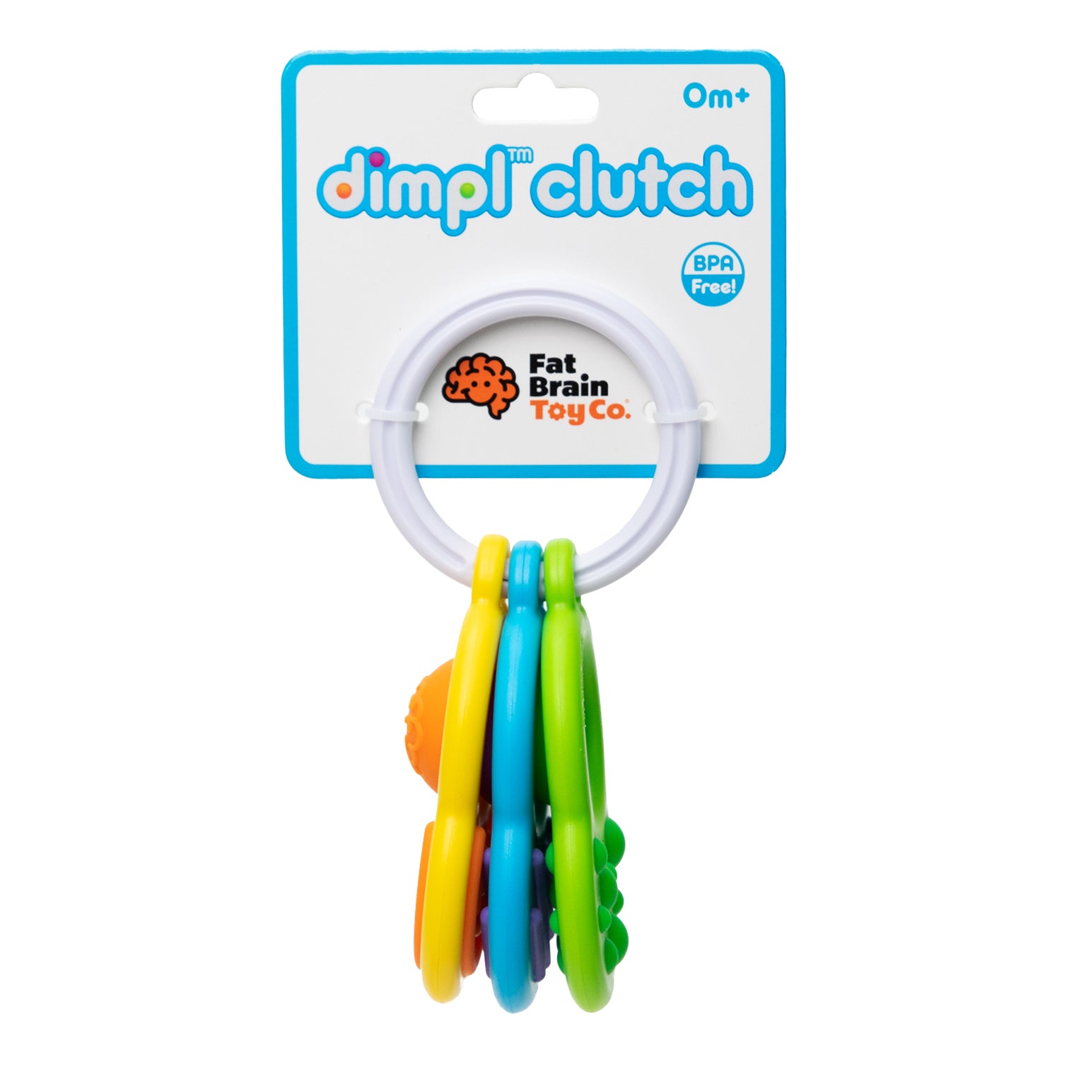 Fat Brain Toys Sensoryczne Bąbelki na Zawieszce Dimpl