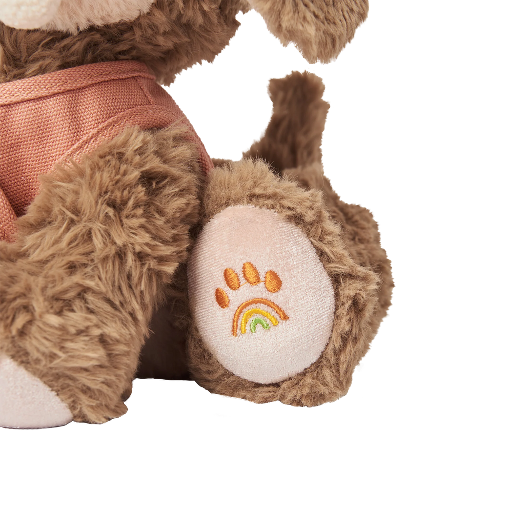 Olli Ella Pluszowy Piesek zabawka z magnetyczną kością Dinkum Dogs Honey