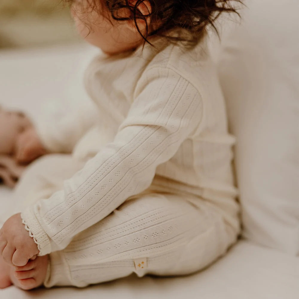 That’s mine Pajacyk niemowlęcy Allie Onesie Antique white