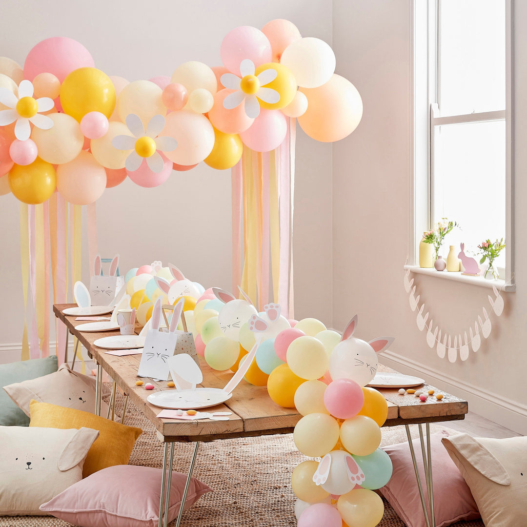 Gingerray Girlanda balonowa na stół Easter Balloons Bunnies