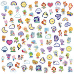 Janod Naklejki dla dzieci Emocje 100szt