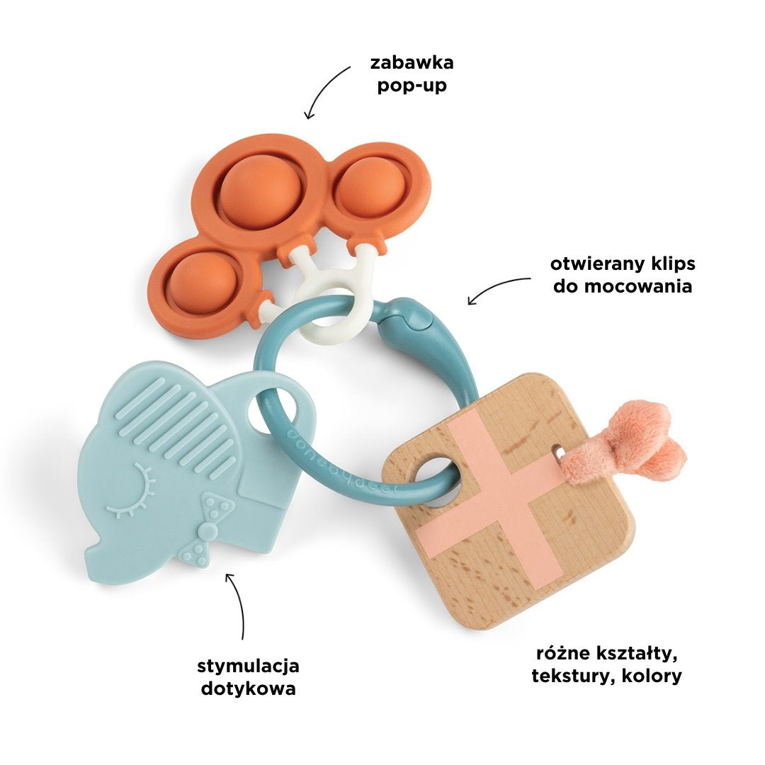 Done by Deer Zabawka Sensoryczna dla niemowląt Celebration