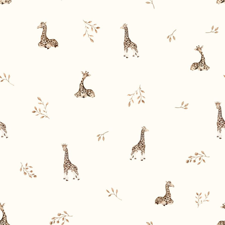Memi Bambusowy ręcznik dla niemowląt Giraffes