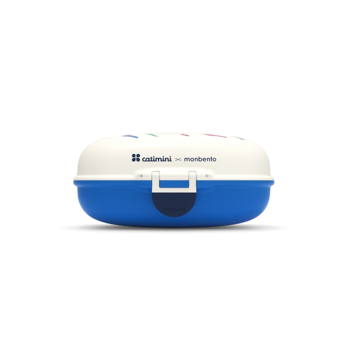 Monbento Lunchbox dla dzieci Gram Catimini Blue Terrazzo