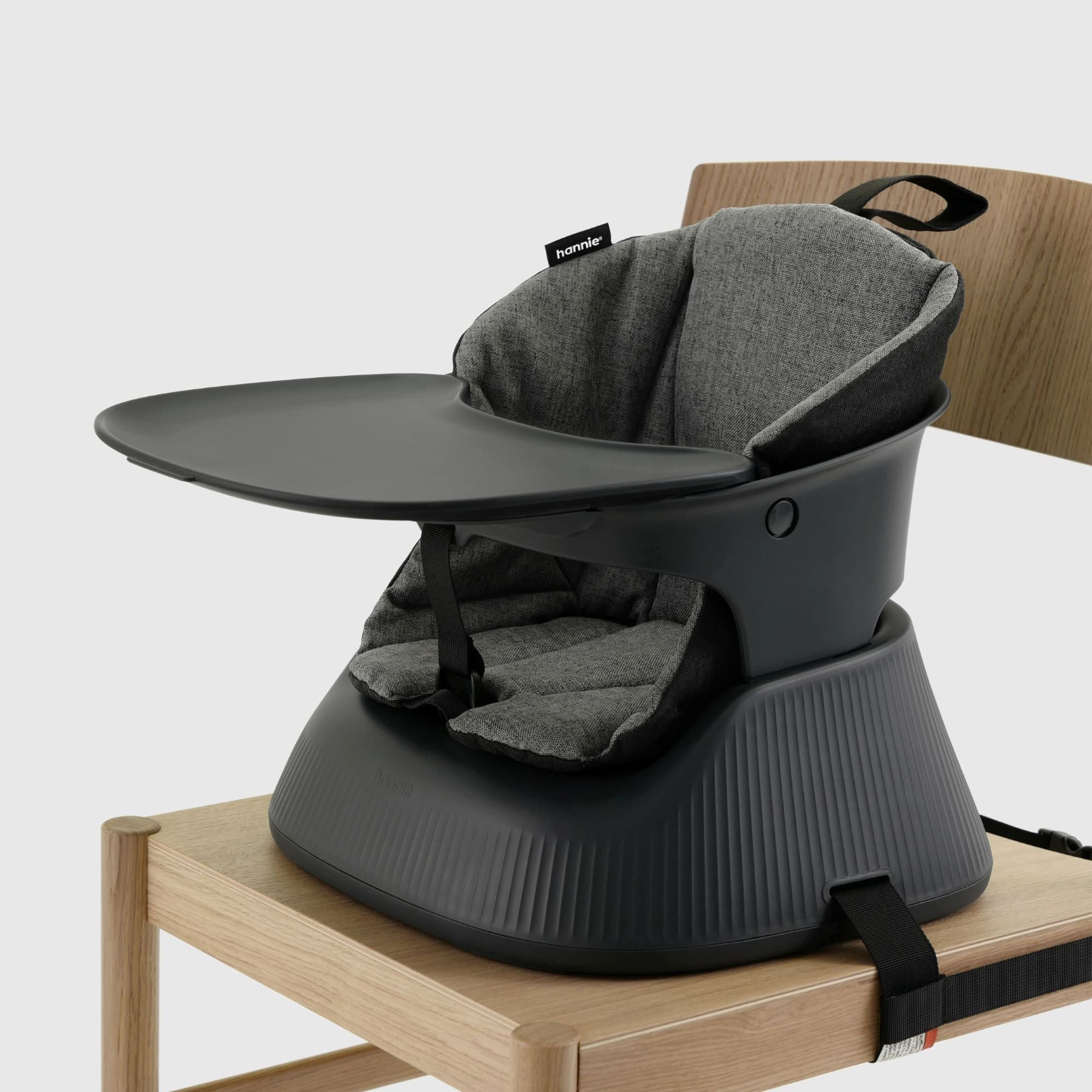 Hannie Przenośne krzesełko do karmienia Charcoal Black