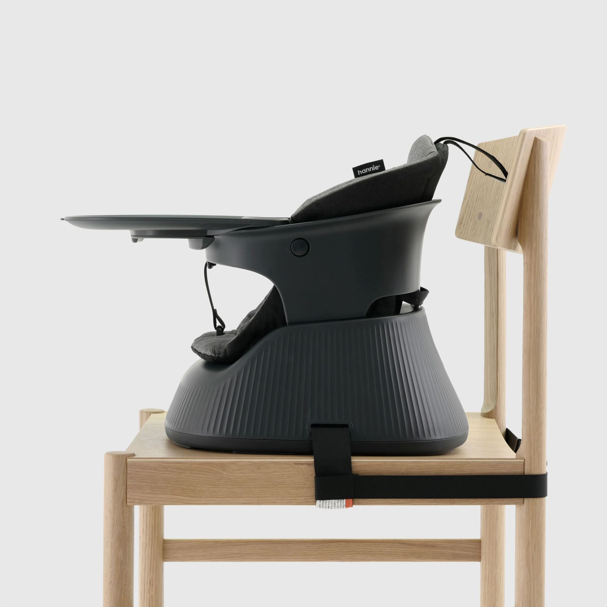 Hannie Przenośne krzesełko do karmienia Charcoal Black