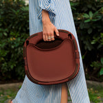 Hannie Przenośne krzesełko do karmienia Mahogany Red