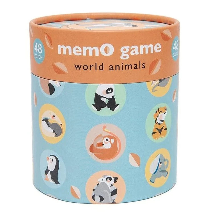 Petit Monkey Gra memo dla dzieci World Animals