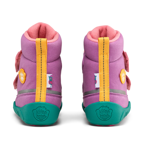 Affenzahn Buty zimowe dla dziewczynki typu barefoot wegańskie Comfy Owl