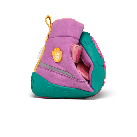 Affenzahn Buty zimowe dla dziewczynki typu barefoot wegańskie Comfy Owl