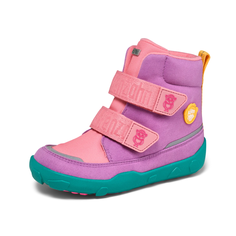Affenzahn Buty zimowe dla dziewczynki typu barefoot wegańskie Comfy Owl