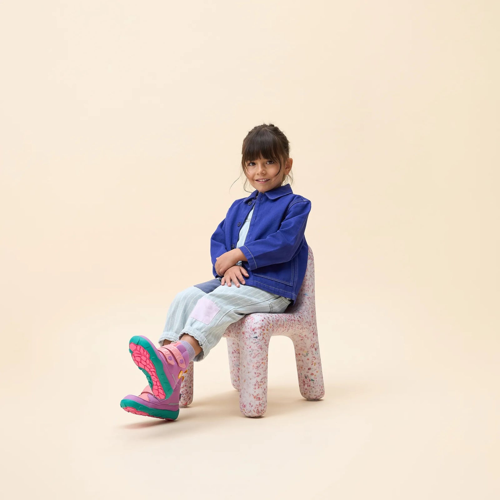 Affenzahn Buty zimowe dla dziewczynki typu barefoot wegańskie Comfy Owl