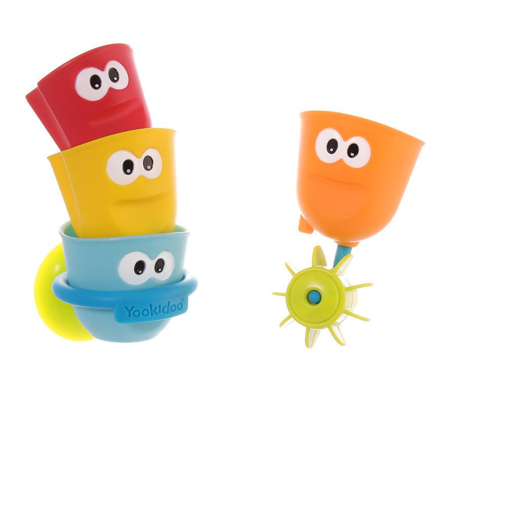 Yookidoo Zabawka do kąpieli dla dzieci Kubeczki