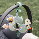 Done by Deer Zawieszka do wózka sensoryczna Tiny Farm Green